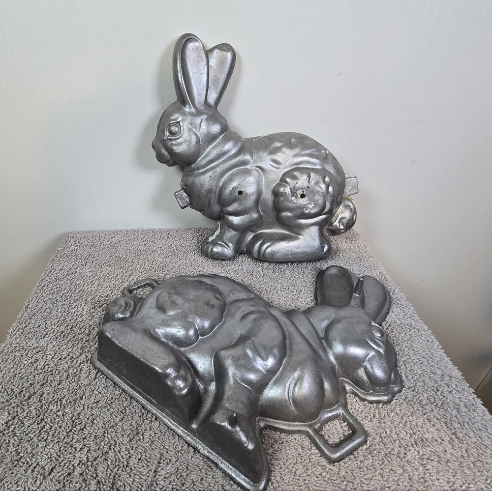 Silver Rabbit Cake Mold - Picture 11 of 13
